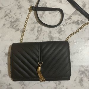Black cross body bag